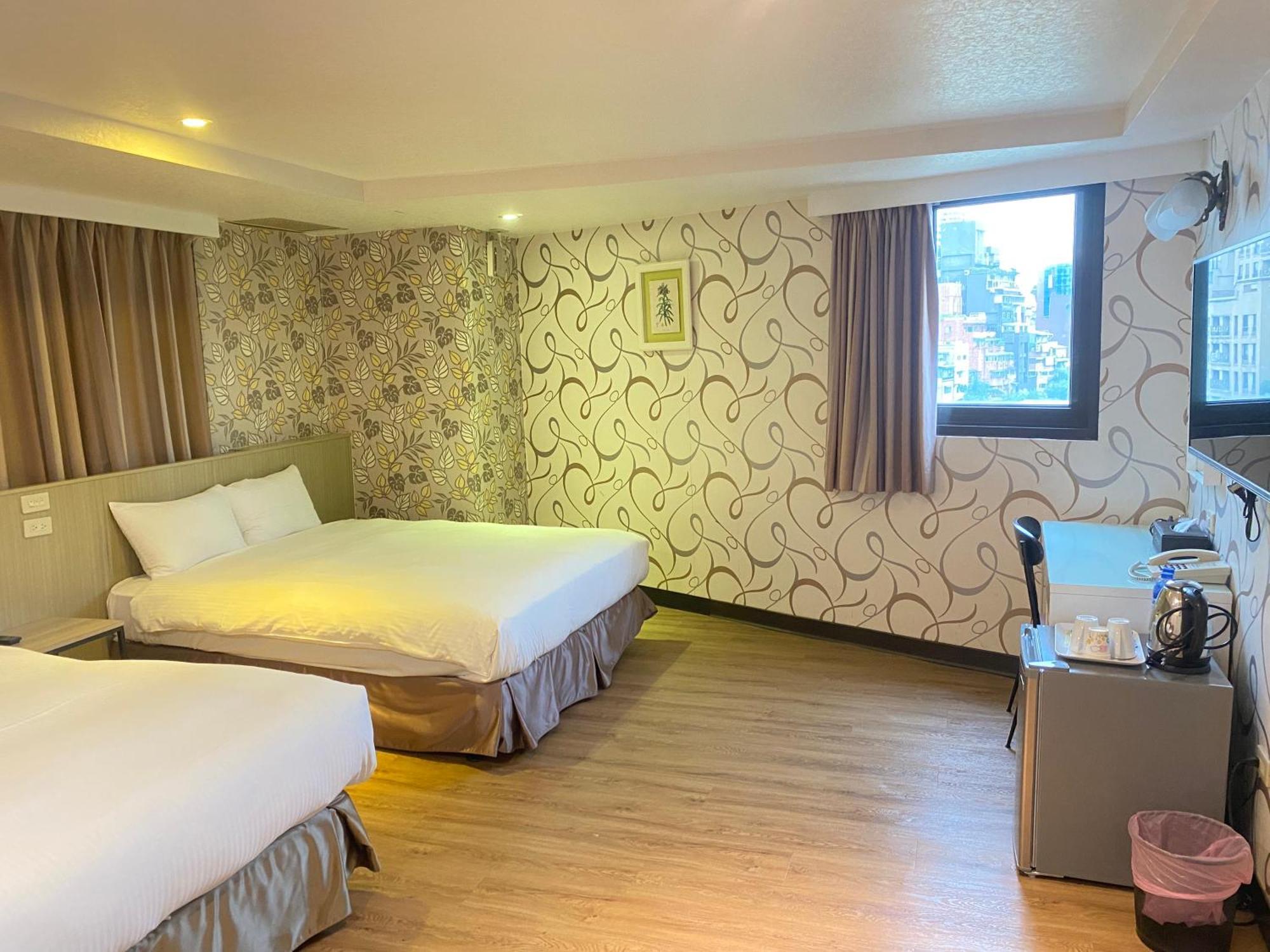 Jin Tsai Shen Hotel Taipei Exteriör bild